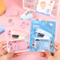 Mini Arrugadora De Dibujos Animados Para Estudiantes Set De Suministros De Oficina Multifuncional Para Documentos Y Enlaces De Pruebas - details 0