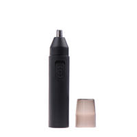 Afeitadora Eléctrica Negra Para Nariz Y Orejas Profesional Painless Para Hombres Y Mujeres Trimmer De Cabello Y Pelo De La Nariz - details 6
