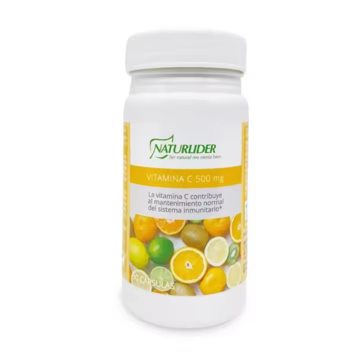 Vitamina C 500 mg 30 capsulas Naturlider Naturlider 000393 - 1