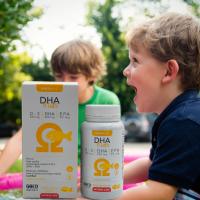 DHA Kids Intersa Labs, Omega 3 para niños, Aceite de pescado puro, Máxima calidad garantizada, Desarrollo cerebral, Aprendizaje. - details 3