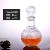Decantador De Vino Y Licor De Vidrio Libre De Plomo Diseño Único Multi Estilos Para Whiskey Bourbon Y Scotch Tamaño 250-1000ml - details 5