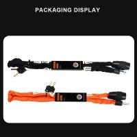 Cerradura De Cadena Para Motocicleta 95cm Antirrobo De Alta Seguridad Para Bicicleta De Montaña MTB Con 2 Llaves Para Scooter Ebike - details 8