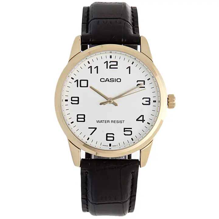 Casio Mtp-v001gl-7budf  Reloj Para Para Hombre Color Negro - 1