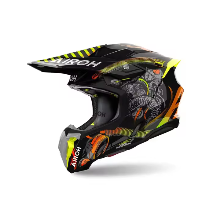 Airoh Casco Off-road Twist Iii Toxic - 1