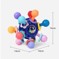 Juguetes Para Bebés 0-12 Meses Bola De Silicón Con Rattler Rotativo Juguetes Sensoriales Para El Desarrollo Del Bebé Tamaño 14x14x14 - details 5