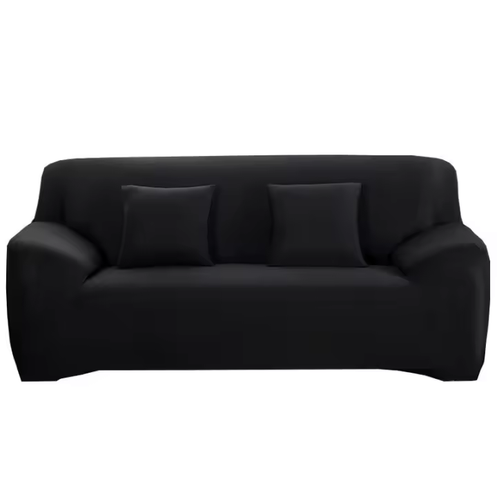 Fundas de sofá Jacquard impermeables，Fundas de sofá elástica ajustable, Protector de muebles de alta elasticidad para sala de estar, dormitorio, decoración del hogar, Color sólido，Funda de sofá - 1