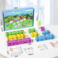 Juguete Educativo De Madera Montessori Para Niños Desafío Cognitivo Letras Números Y Aritmética Juego De Memoria Para Aprendizaje - details 7