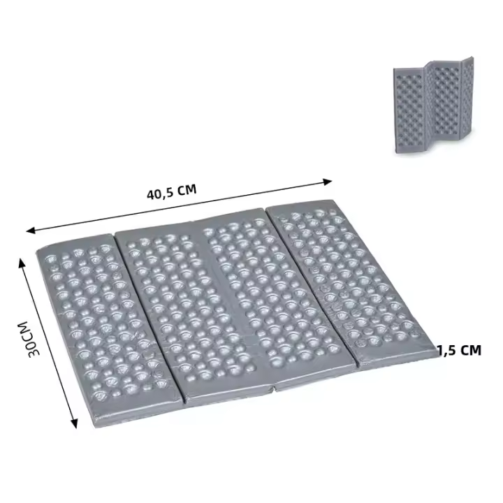 TXZ Alfombra De Camping Ultraligera Plegable Portátil Para Picnic Suela De Aluminio Matriz Abierta Impermeable Para Acampar Playa Y Senderismo - 1