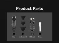 Cortador De Pelo Eléctrico Kemei KM-2293 Con Pantalla LCD Para Hombres Corte De Pelo Profesional Recortadora De Cabello Universal - details 21