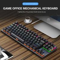 Teclado Mecánico De Juego Mini K620 RGB Con Retroiluminación Teclas Personalizables Y Hotswap USB Para PC Rosa Y Blanca - details 17