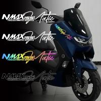 Pegatinas Reflectantes Grabadas Para Yamaha NMAX155 Nmax 155 Adhesivos Para Moto Y Scooter Decoración Del Parabrisas Delantero Accesorios De Motocicleta - details 1