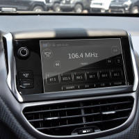 Protector De Pantalla Para Navegación De Coche Para Peugeot 2008 208 2014-2017 Accesorios De Membrana Adhesiva De Plástico - details 1