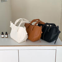 Bolso De Hombro Para Mujer Estilo Fashion Bolso De Tote Suave Bolsa De Armpita Elegante Bolsa De Compras Sencilla Bolsa De Mano Para Trabajo - details 0
