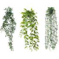 Plantas Artificiales Colgantes Con Maceta Vinateras Decorativas Para Escritorio Exterior Oficina Sin Personalizar Material Plástico - details 0