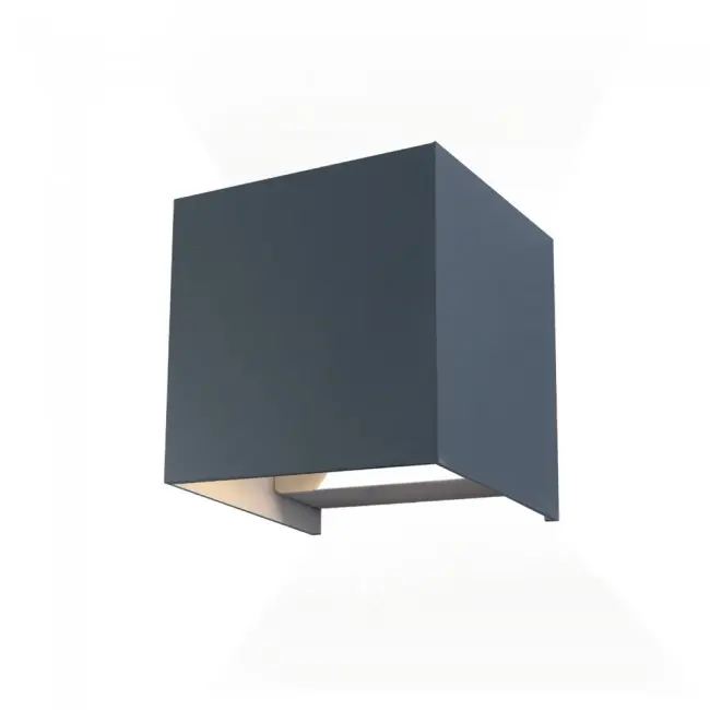 Wonderlamp Aplique LED de exterior Leva Antracita (2x5W - 3000K) - 1
