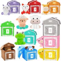 Juguetes Montessori Para Bebés Juego De Colores Y Números Con Muñecos De Dedo De Animal De Granja Para Niños De 3-6 Años - details 0