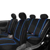 Cubiertas De Asiento De Coche Universal De Poliéster Tejido Transpirable Lavable Adecuado Para Coche Camión Van Suv Accesorios De Interior Para Coche - details 11