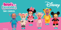 Bebés Llorones Tiny Cuddles Disney Minnie, Muñeca Suave y Blanda 25 cm, Llora Lagrimas de Verdad Incluye Pijama Disney, Juguete para niños y niñas +18 Meses - details 4