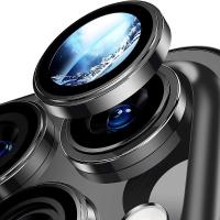 Protector De Lente Completo Para iPhone 15 14 13 12 16 pro Max Vidrio De Protección Con Anillo Para Lente Compatible Con iPhone 14 15 plus - details 1