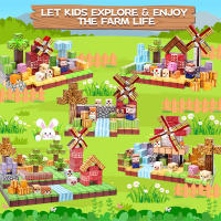 Juego De Bloques Magnéticos Para Niños Y Niñas Set De Cubos Sensoriales STEM Montessori Posibilidades Infinitas De Construcción Regalo Para Bebés - details 2