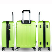 DreamTravel Juego de 3 Maletas con Letras Brillantes (20"+24"+28") - Set de Equipaje Rígido en 7 Colores Vivos (Verde/Negro/Gris/Celeste/Verde Militar/Oro Rosa/Rosa) | Maletas con Ruedas 360° Silenciosas, Cerradura TSA, Ligero para Viajes/Vacaciones - details 1