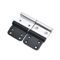 Juego De 2 Piezas De Juego De Bisagras De Puerta En Aluminio Negras De 4 Pulgadas Bisagra Desmontable Para Cocina Y Toilette Herramienta De Puerta Desmontable - details 6