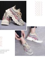 Zapatillas De Correr Para Mujer 2024 Estilo Coreano Transpirables Y Ligeras Moda Casual Suela De Plástico Sin Cubierta Del Tobillo - details 4