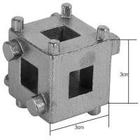 Herramienta De Cubo Para Retroiluminación De Freno En Disco Calipero Pistón 3/8" Desplazamiento Retroiluminación Material De Carbono - details 6