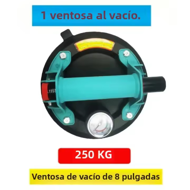 Bomba De Aire Potente De 8 Pulgadas 250KG Con Ventosas De Vacío Herramientas De Elevación Para Magnets De Alta Potencia - 1