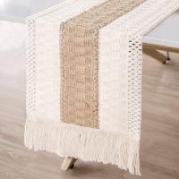 Corredor De Mesa Boho De 108 Pulgadas Para Decoración De Hogar Rústico Macramé Con Borlas Corredor De Mesa De Hotel Estilo Bohemio - details 0