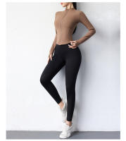 Nueva Chaqueta De Yoga Para Mujeres 2023 Deportiva Ajustada Con Cremallera Prenda De Fitness Para Modelar El Cuerpo Ropa De Yoga Con Capucha - details 9