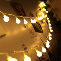 Luces De Cadena LED De Navidad 3M 6M 10M Con 20/40/80 Balones USB De Poder Para Jardín Y Bodas Decoración Exterior Resistente Al Agua - details 1