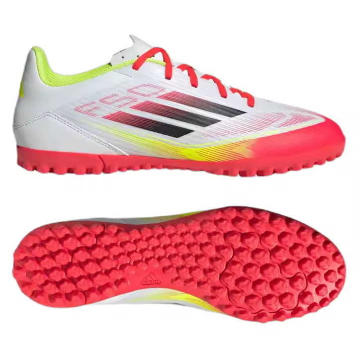 Botas de Futbol Adidas F50 Club Therma-Fit para hombre en color blanco - 1