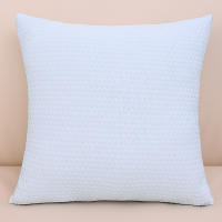 Pack2 o 4 Cojín Decorativo 80x80 cm con Funda Acolchada de Diseño Geométrico | Blanco, Suave y Elegante | Ideal para Sofá, Dormitorio o Salón | Estilo Moderno y Confort Premium | Microfibra - details 2