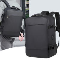 Mochila OL de negocios de alta gama. Bolso para computadora para hombres de alta calidad que se puede expandir para que hombres y mujeres viajen y viajen con gran capacidad. - details 18