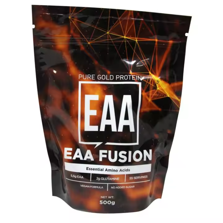 ✨ EAA FUSSION: El Cóctel Esencial para tu Recuperación y Crecimiento Muscular ✨  500 gr sabor MANZANA VERDE💪 Aminoácidos Esenciales + Glutamina para un Rendimiento Óptimo 💧Pure Gold Protein - Olympus Sport Nutricion - 1