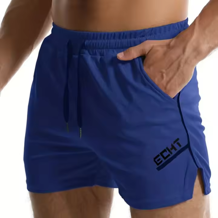 Shorts De Running Para Hombre Estilo Verano Deporte Fitness Malla Secado Rápido Transpirable Entrenamiento Pantalones De Sudor - 1