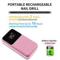 Máquina De Uñas Eléctrica Profesional Recargable 35000RPM Accesorios De Uñas Pulidora De Gel De Uñas Bajo Ruido Con Carga USB - details 2