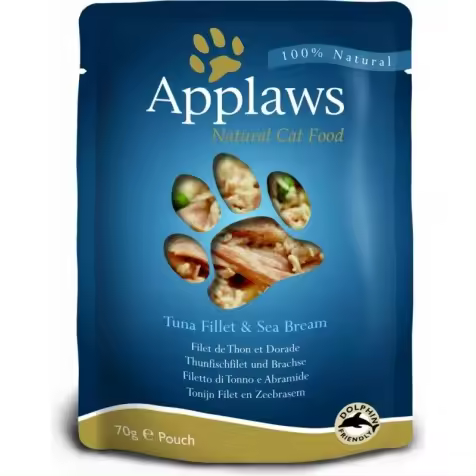 Applaws Sobre Gatos Adultos Atún y Besugo - 1 unidad - 70 gr - 1