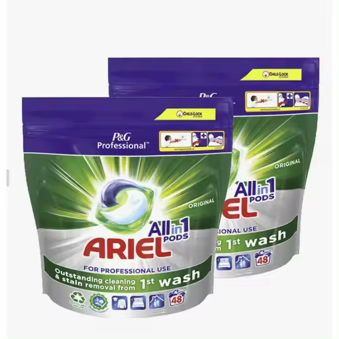 48*2 total 96 Lavados Ariel Professional Allin1 Pods Cápsulas - 1