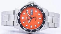 reloj automático hombre Orient Mako Ray Raven TAA02006M 41,5mm 200m WR correa de acero - details 3