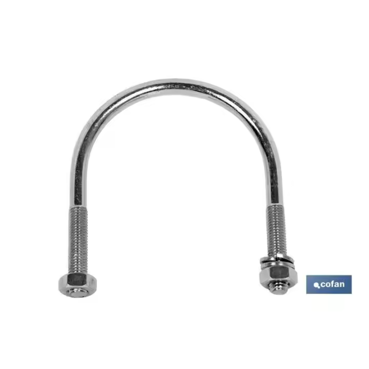 Abarcon cincado  m - 8  2 1/2  75mm venta unitaria - 1
