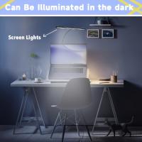 Lámpara De Escritorio USB Ajustable Con 10 Niveles Y 3 Colores Incluye 160 LED Para Lectura Nocturna Y Clip De Pico De Ganso - details 4
