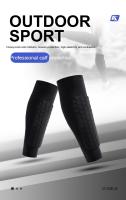 1/3 Pcs Protección De Pierna Con Guardabarros De Malla De Abeja Antigolpes Y Soporte De Nylon Para Fútbol Equipamiento De Deportes Leggings De Apoyo - details 0