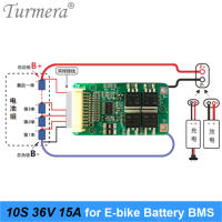 Soporte De Batería 10S3P 18650 Turmera 36V 42V Para Patinete Eléctrico Con Placa BMS De Soldadura De Níquel 10S 15A Accesorio Para Batería De Repuesto - details 12