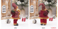 Decoración De Navidad Muñeco De Santa Claus De 30 Cm Para El Hogar Material Plástico Figura De Miniaturas Sin Personalizar - details 12