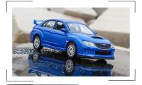 Modelo De Coche a Escala MaKeda1:36 Subaru WRX STI Metálico Simulación Alta Para Colección Juguetes Para Adultos Sin Batería - details 9