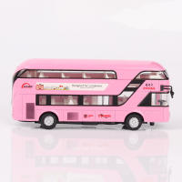 Modelo De Autobús De Doble Piso a Escala 1/36 En Aleación De Zinc Con Sonido Luz Puertas Abiertas Vehículo Coleccionable Regalo De Cumpleaños - details 10
