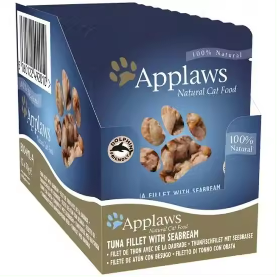 APPLAWS CAT SOBRE ATUN Y BESUGO 12X70GR - 1