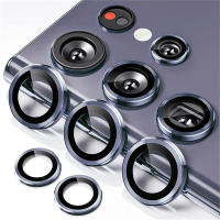 Protector De Pantalla Para Lente De Cámara Samsung Galaxy S24 Ultra S23 plus S24FE S23FE Vidrio Templado Metálico Anillo 9H Protección De Cubierta - details 0